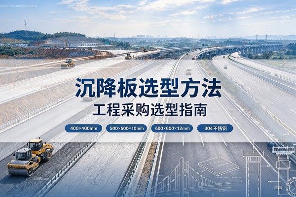 屯溪沉降板选择方法