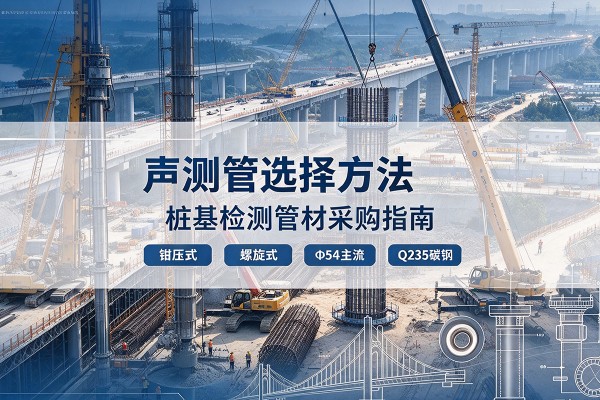 屯溪声测管选型标准